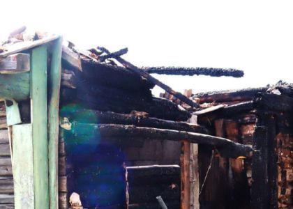 В Воложинском районе сгорели баня и дача 